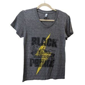 Black Prince Graphic Tee Shirt camel Gray Womens Large